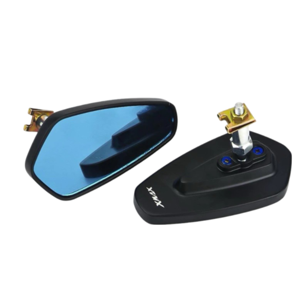 Yamaha XMAX 250 V1 V2 Side Mirror Motorcycle Sergeant Mirror Aluminum Rear View XMAX250 Cermin Sporty 180 Degree Adjust